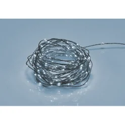 Guirlande lumineuse Solaire 400 microled Blanc froid 20 m-Gifi Best