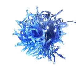 Guirlande lumineuse solaire 200LED bleu et blanc 19,9m-Gifi Hot