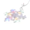 Guirlande lumineuse solaire bordure toit flocon 161LED multicolores 3m-Gifi New