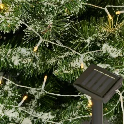 Guirlande lumineuse solaire 50LED blanc chaud 4,9m-Gifi Clearance