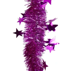 Guirlande scintillante étoile rose-Gifi