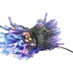 Guirlande Solaire 400 LED multicolore clignotant fixe 40 m-Gifi Sale