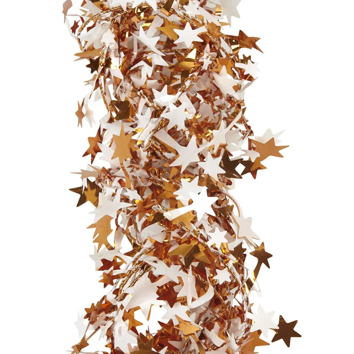 Guirlande étoiles de Noël cuivre et blanc 10 m-Gifi Sale