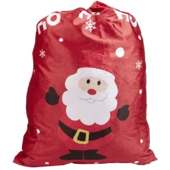 Hotte de Père Noël en velours-Gifi Clearance