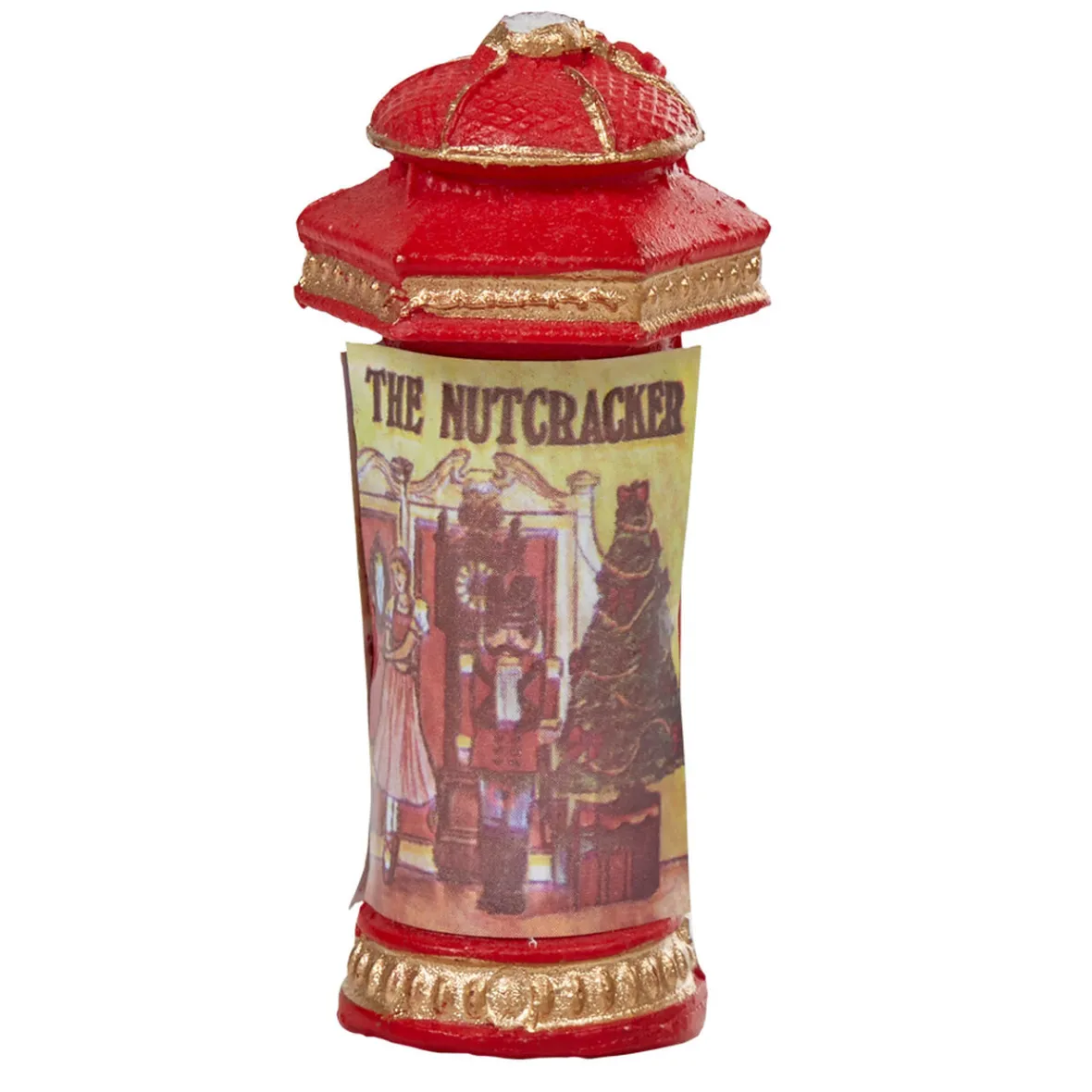 Kiosque Casse-Noisette or rouge blanc inscrip déco à poser Noël-Gifi Sale