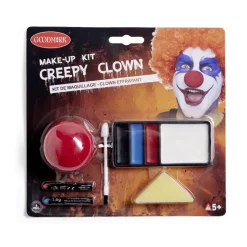 Kit maquillage de clown Halloween-Gifi Online