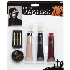 Kit maquillage vampire Halloween-Gifi Clearance