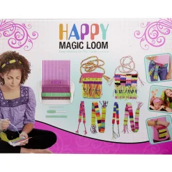 Kit métier à tisser bracelet magique DIY-Gifi