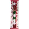 Kit papier cadeau x4 bolduc x2 noeud x7 motif tradition-Gifi