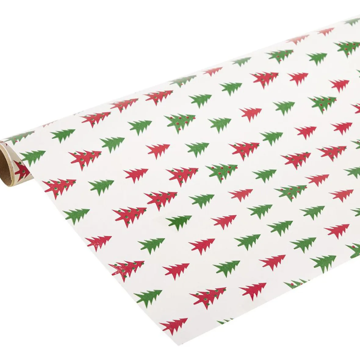 Kit papier cadeau x4 bolduc x2 noeud x7 motif tradition-Gifi