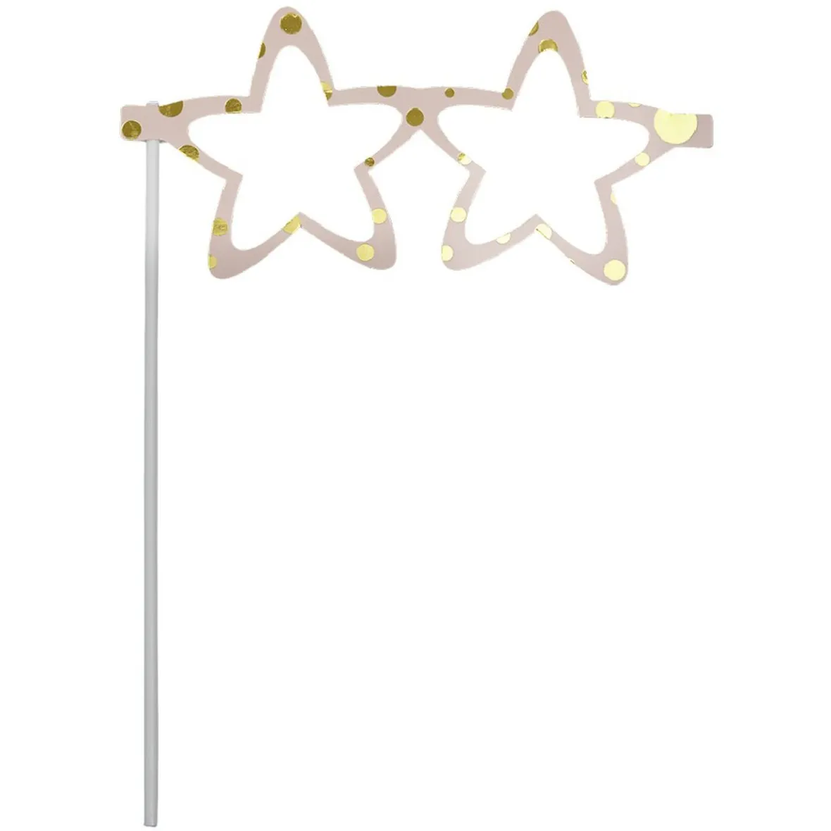 Kit photo booth rose, vert et doré 10 pièces-Gifi