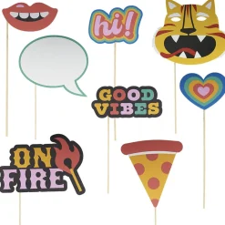 Kit photobooth 8 personnes thème candy-Gifi Discount