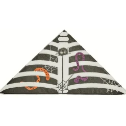 Kit serviette + assiette jetable Halloween x10-Gifi Online