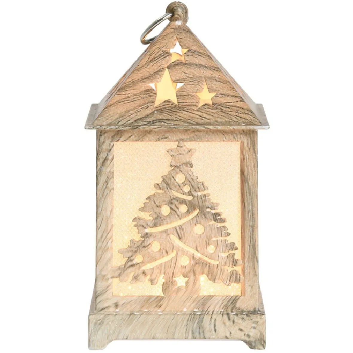 Lanterne de Noël à suspendre 1 LED-Gifi