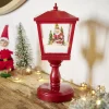 Lanterne de Noël animé et musical décor Père-Noël H32cm-Gifi Sale