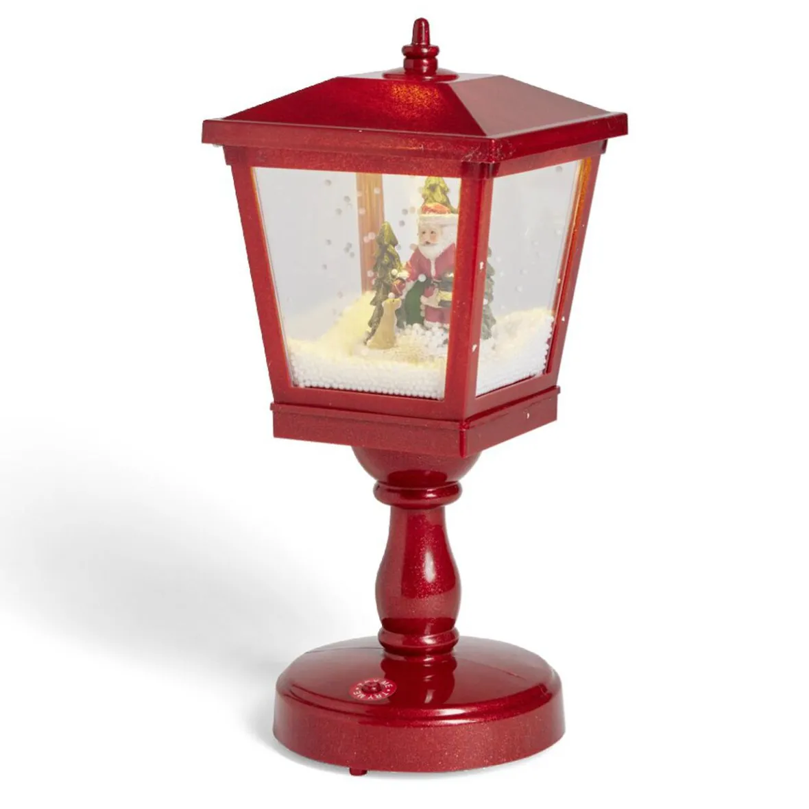 Lanterne de Noël animé et musical décor Père-Noël H32cm-Gifi Sale