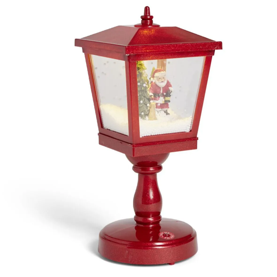 Lanterne de Noël animé et musical décor Père-Noël H32cm-Gifi Sale