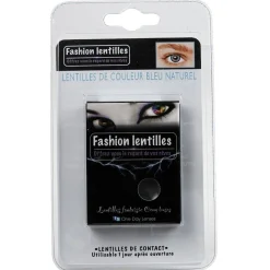 Lentille cosmétiques London bleu pour 1 jour-Gifi
