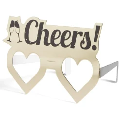 Lot 4 paires de lunettes festives Nouvel an-Gifi Outlet