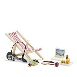 Lot de 8 accessoires "vacances" en bois pour lutin farceur L20x14x4cm-Gifi Sale