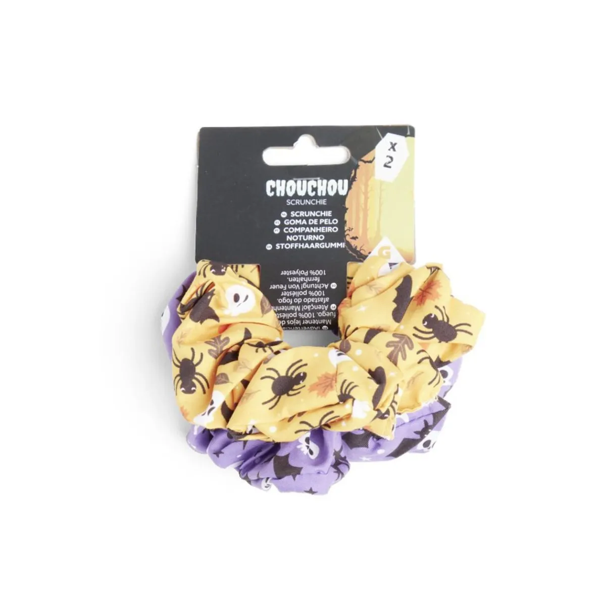 Lot de 2 chouchous scrunchie Halloween-Gifi Sale