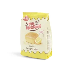 Lot de 8 sachets individuels Mr. Brownie lemon cake 200g-Gifi Clearance