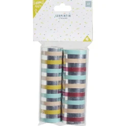 Lot de 2 serpentins métallisés 18 lancers 4m-Gifi Best