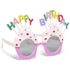 Lunettes anniversaire Happy Birthday cupcake-Gifi Sale
