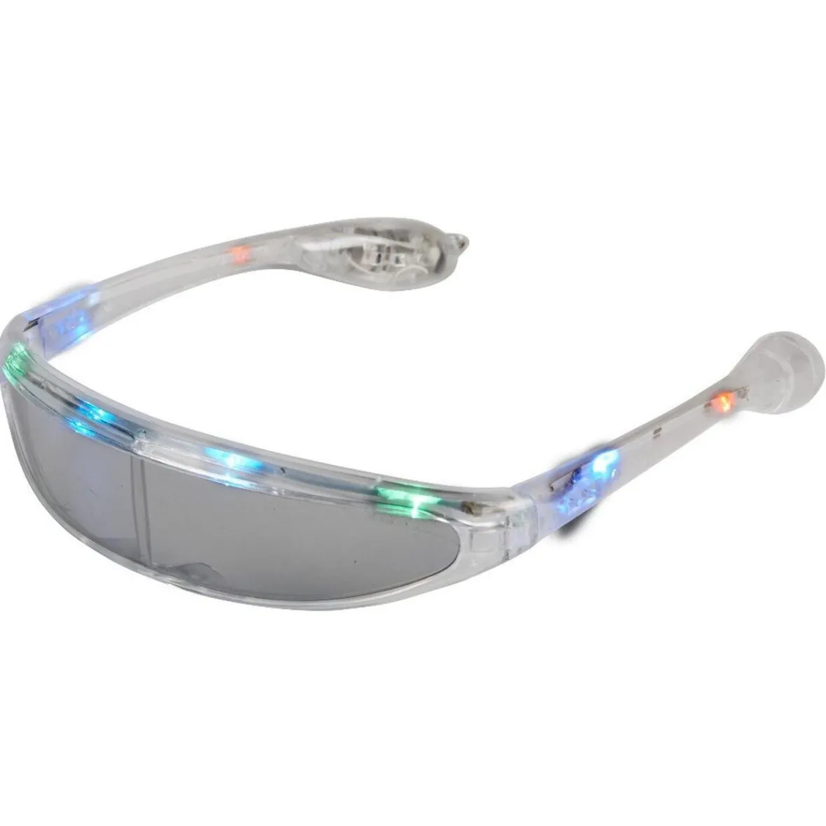 Lunettes lumineuse à led pour déguisement robot-Gifi Clearance