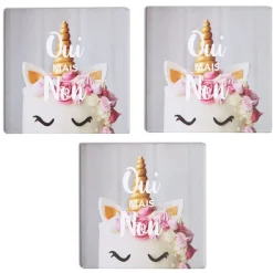 Magnet citation 5x5cm - 3 modèles-Gifi Online