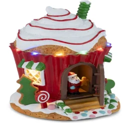 Maison cupcake lumineuse, animée et musicale-Gifi Outlet