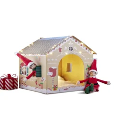 Maison de lutin farceur en carton H32x33x39cm-Gifi Outlet