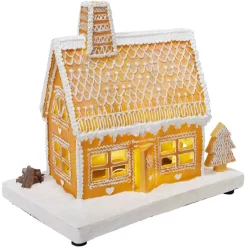 Maison lumineuse de Noël déco pain d'épice H26cm-Gifi Sale