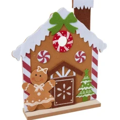 Maison pain d'épices fille ou garçon H33cm - 2 modèles-Gifi Sale