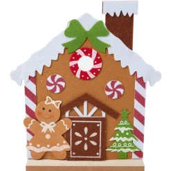 Maison pain d'épices fille ou garçon H33cm - 2 modèles-Gifi Sale