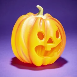 Mascotte citrouille Halloween Ø18,5x24cm-Gifi