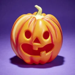 Mascotte citrouille Halloween Ø18,5x24cm-Gifi