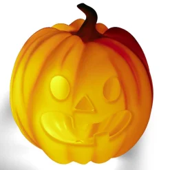 Mascotte citrouille Halloween Ø18,5x24cm-Gifi