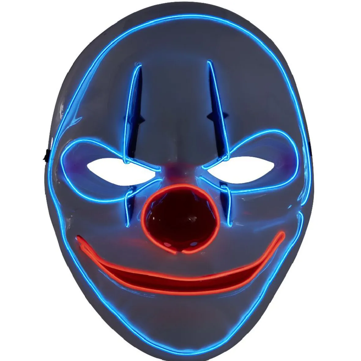 Masque adulte Halloween clown LED-Gifi Outlet