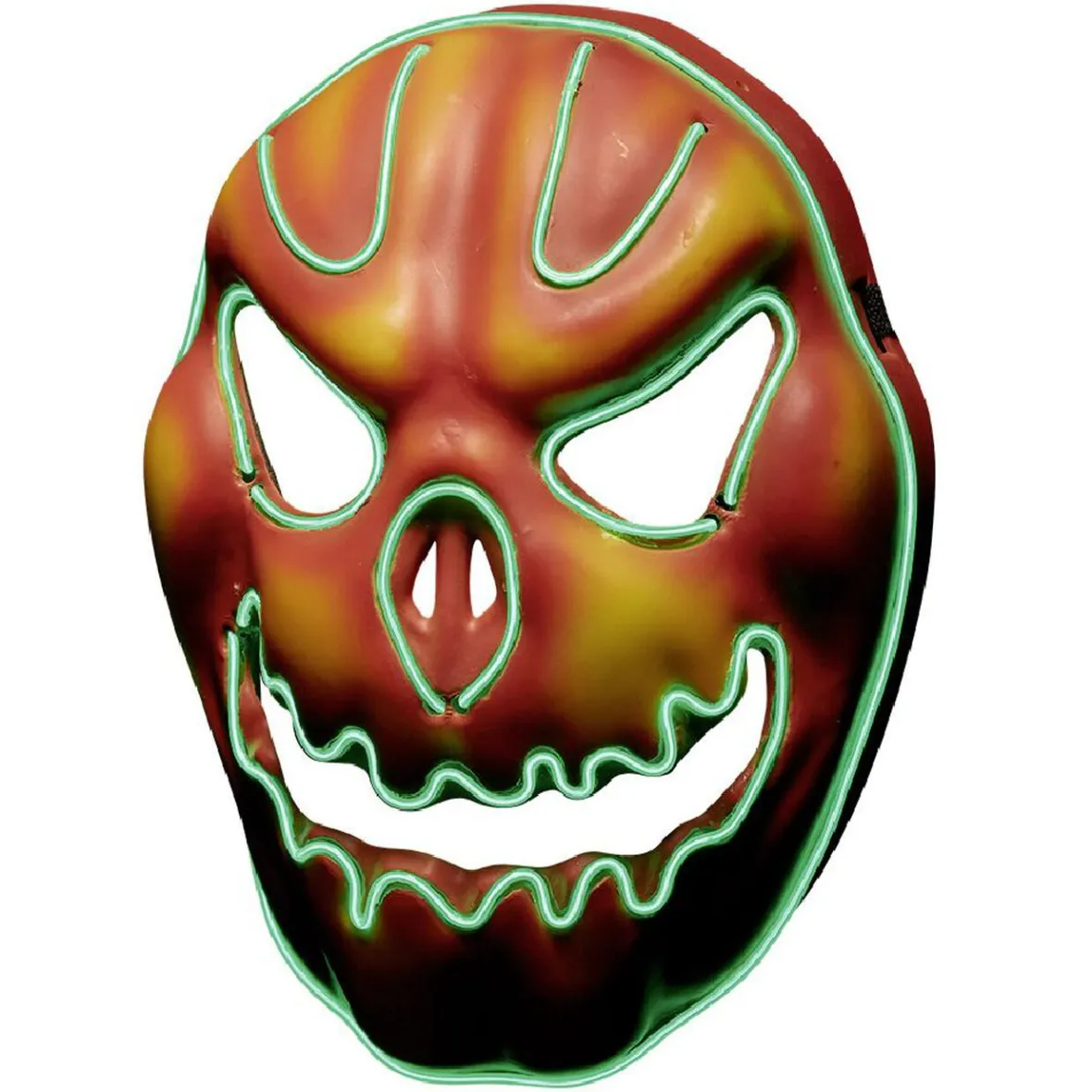 Masque citrouille lumineux Halloween-Gifi New
