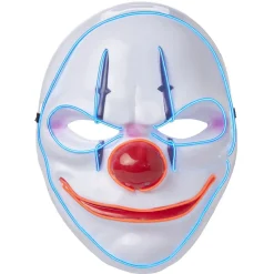 Masque clown adulte LED-Gifi Online