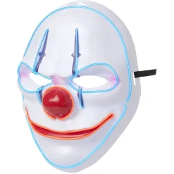Masque clown adulte LED-Gifi Online