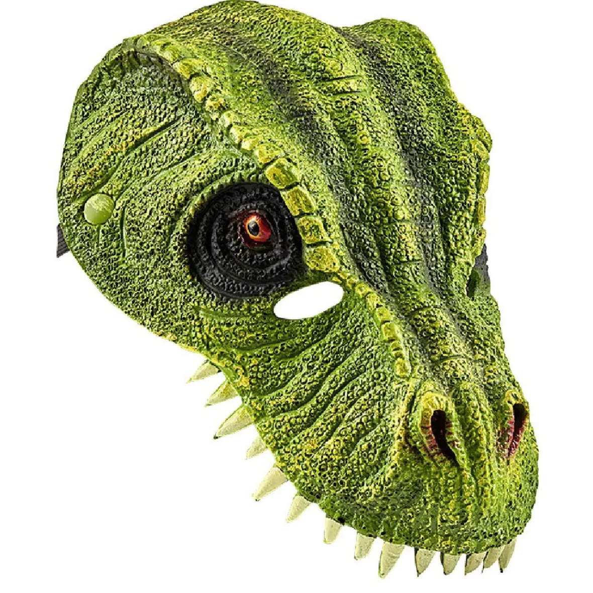 Masque enfant dinosaure vert-Gifi Online