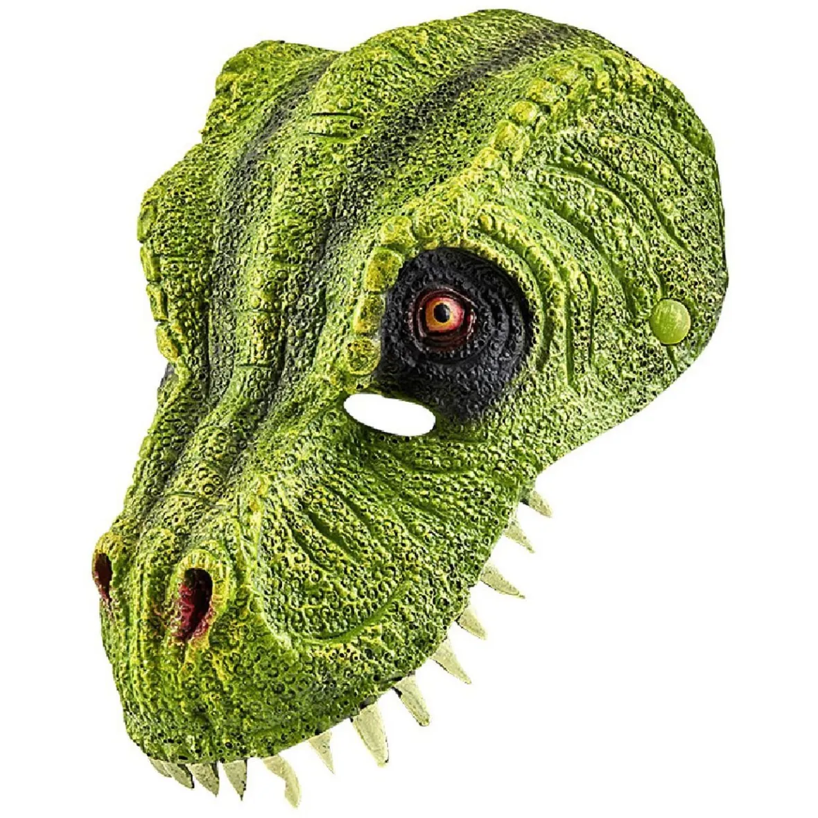 Masque enfant dinosaure vert-Gifi Online