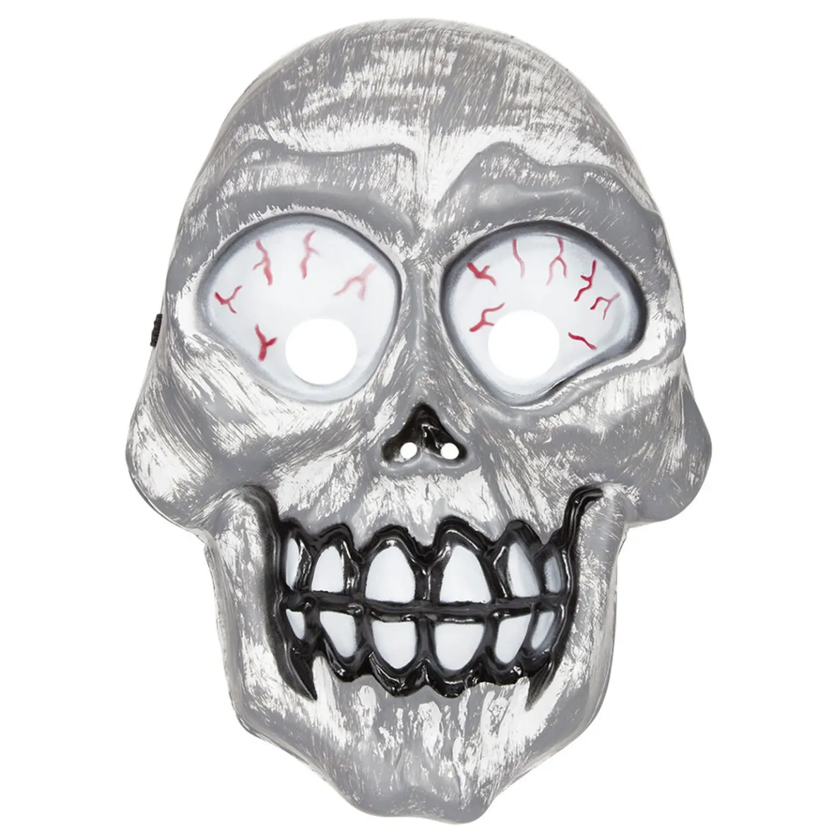 Masque enfant Halloween squelette gris et noir-Gifi Best