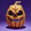 Masque Halloween citrouille effrayante orange-Gifi Online