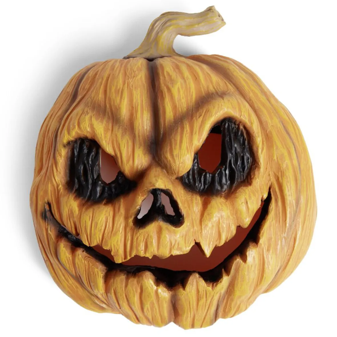 Masque Halloween citrouille effrayante orange-Gifi Online