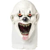 Masque Halloween clown taille adulte noir et blanc-Gifi