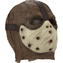 Masque horreur Halloween latex marron-Gifi Outlet