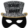 Masque loup pailleté "Bonne Année"-Gifi Discount